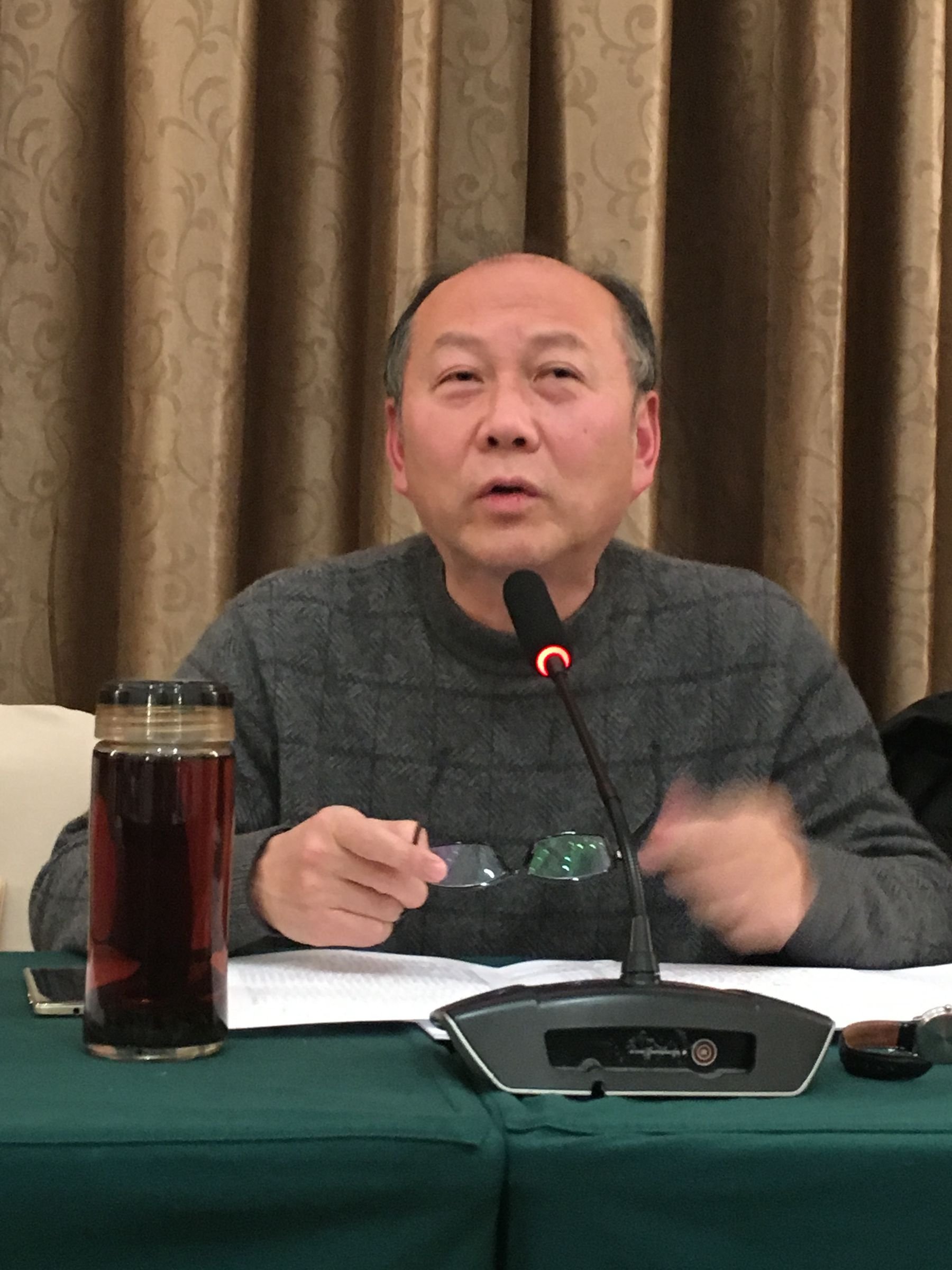 市文联主席童光辉讲话.